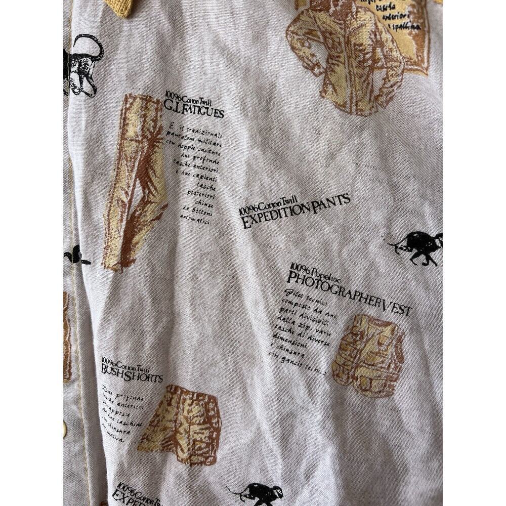 Ultra Rare AB 1953 Umberto Bilancioni Cotton Linen Button Down Size 52 - Picture 7 of 10